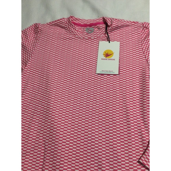 Marie Birdie Girls Long Sleeve Geometric Pattern Pink Top Size 5 L (size  guide) - Picture 2 of 6